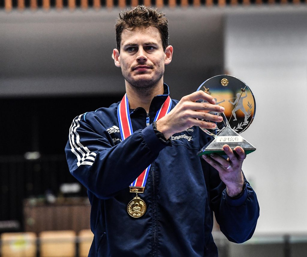 Tokyo, 25/27 january 2019 World cup foil men in photo: KRUSE Richard photo Augusto Bizzi