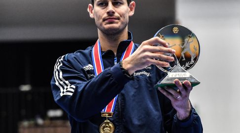 Tokyo, 25/27 january 2019 World cup foil men in photo: KRUSE Richard photo Augusto Bizzi