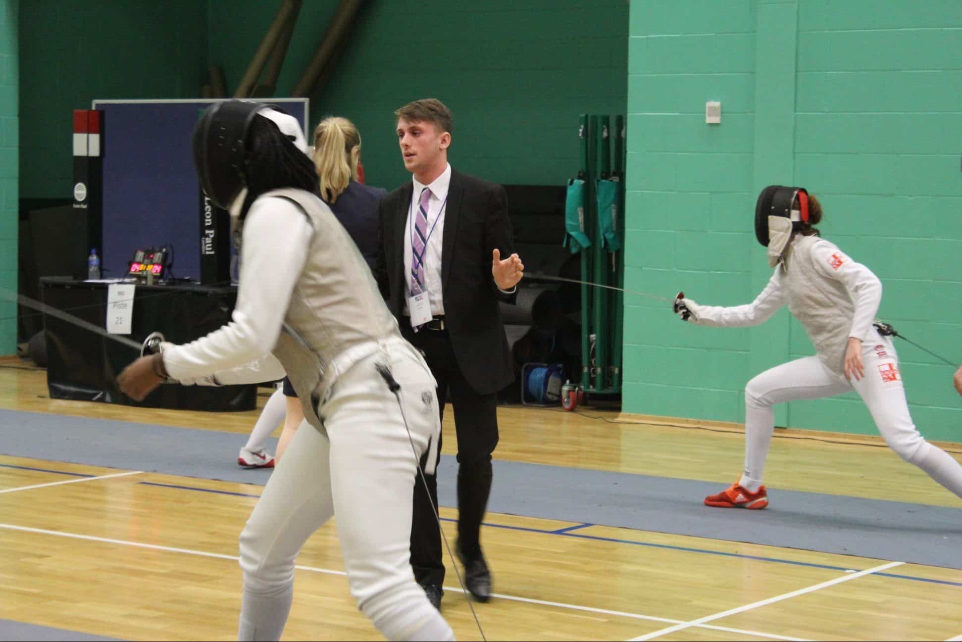 THE REFEREE JOURNEY A PICTORIAL DESCRIPTION BRITISH FENCING