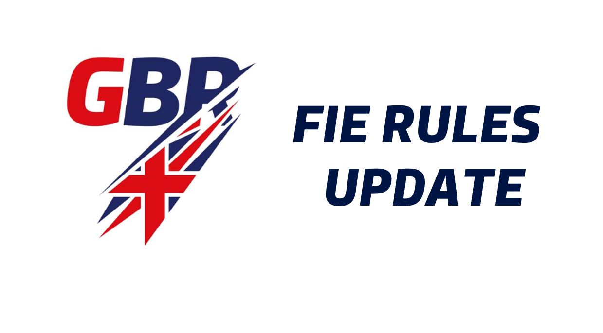 JAN 2020 FIE RULES SUMMARY OF CHANGES BRITISH FENCING