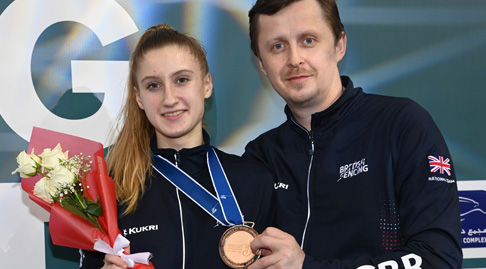 Stutchbury and Romankov bronze JWF Dubai 2022