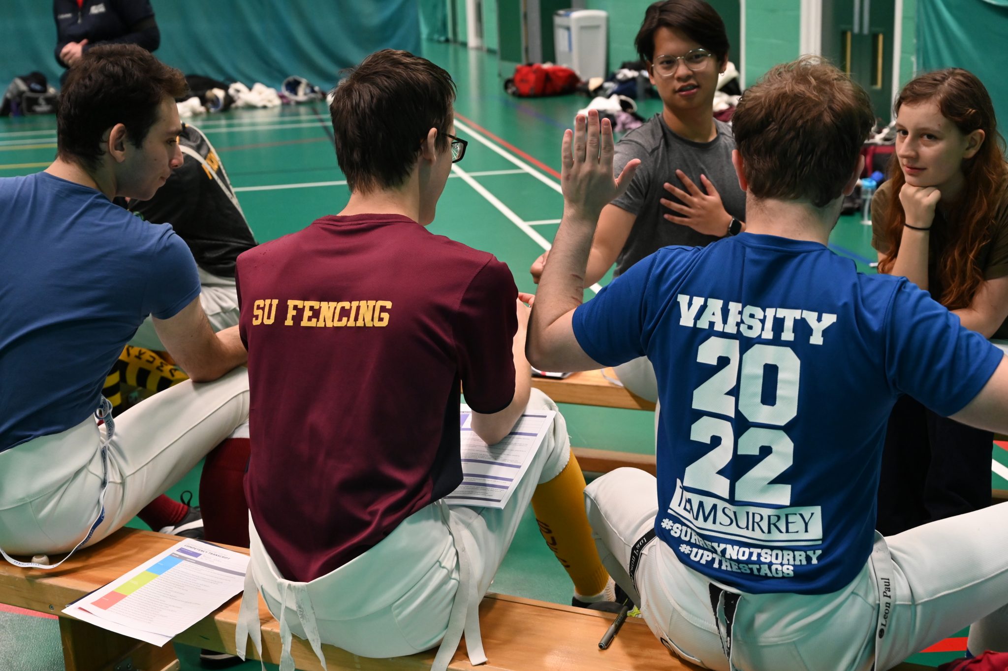 BF NEW UNIVERSITY FENCING OFFICERS (UFOs) FOR 2022 BRITISH