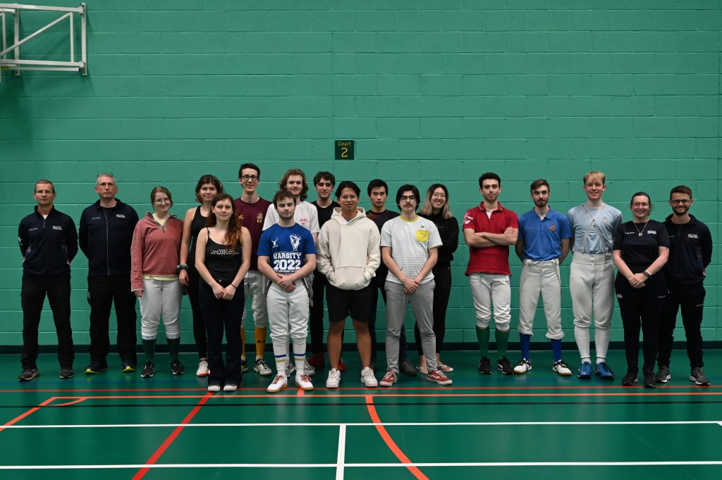 BF NEW UNIVERSITY FENCING OFFICERS (UFOs) FOR 2022 BRITISH