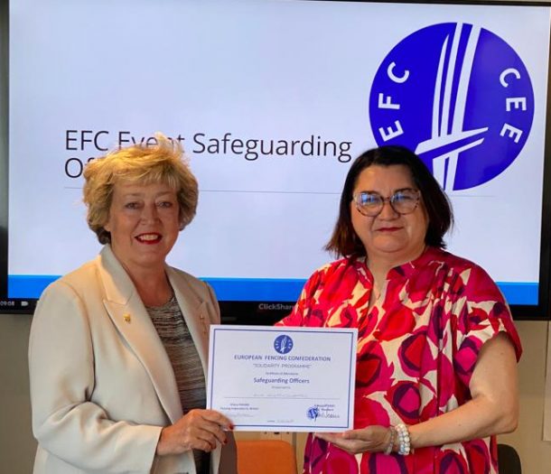 BF DELIVERS EFC SAFEGUARDING TRAINING BRITISH FENCING