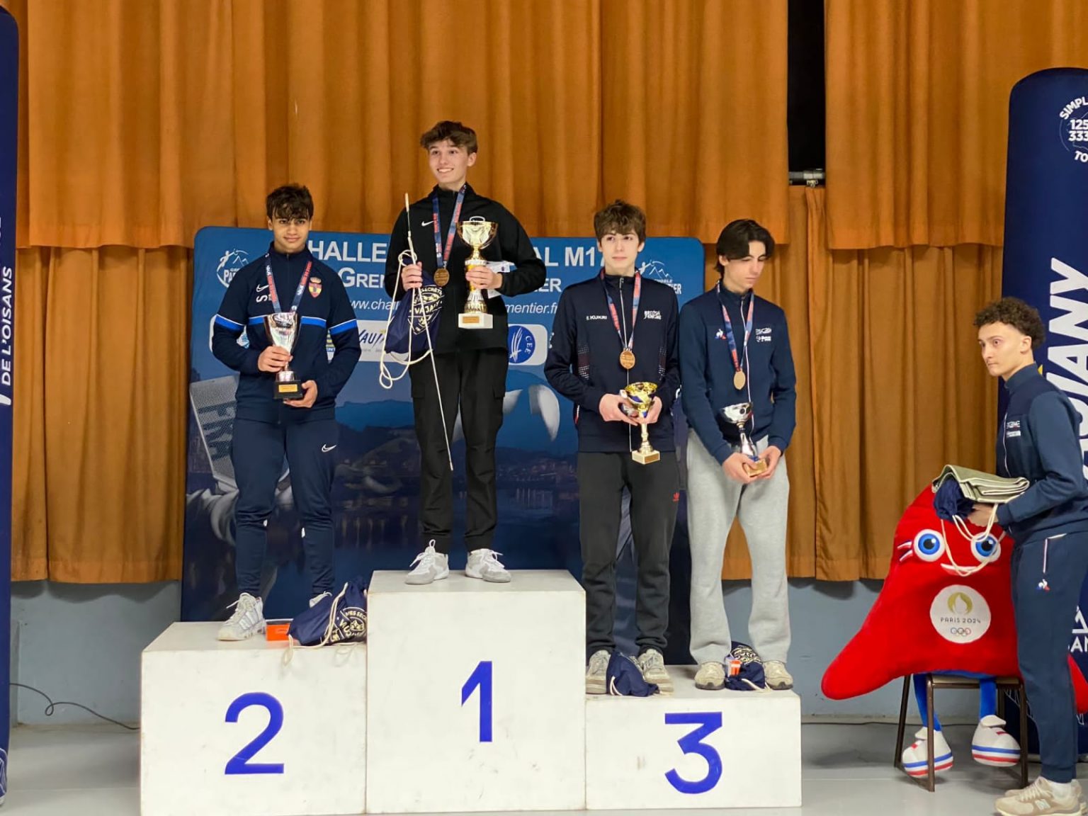 LUMINEAU TAKES CADET EPEE BRONZE IN GRENOBLE - BRITISH FENCING