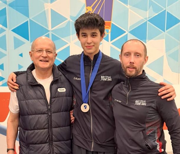 DAVID SOSNOV TAKES JUNIOR WORLD CUP MEDAL IN UDINE BRITISH FENCING