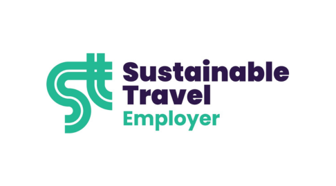 Sustainable Travel Employer logo.