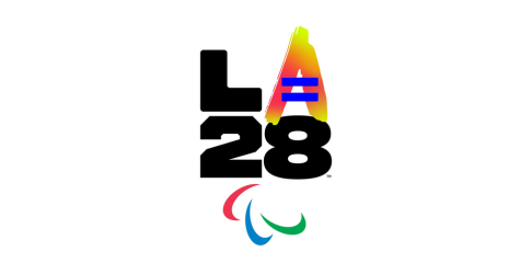 LA 2028 Paralympic Games logo